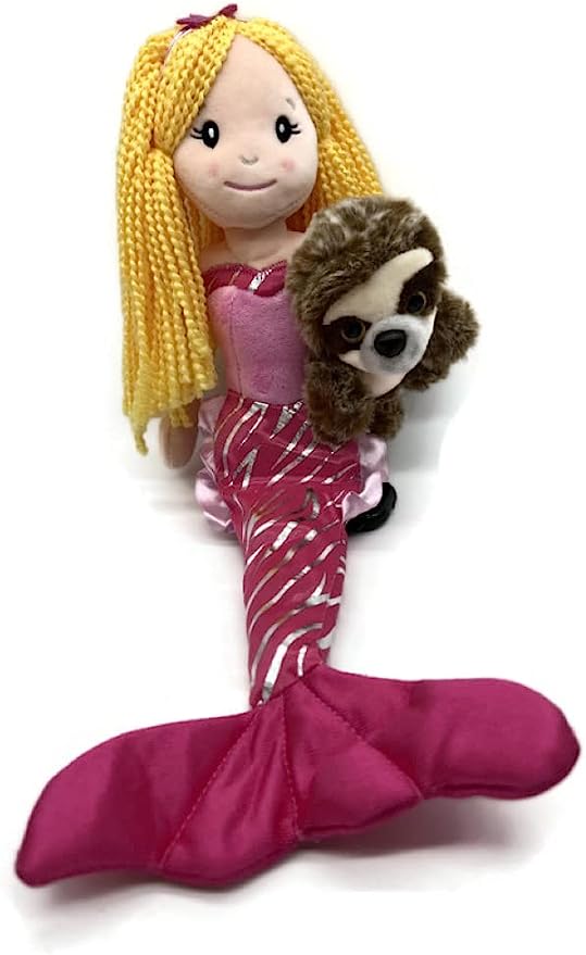 17" Mermaid with Sloth