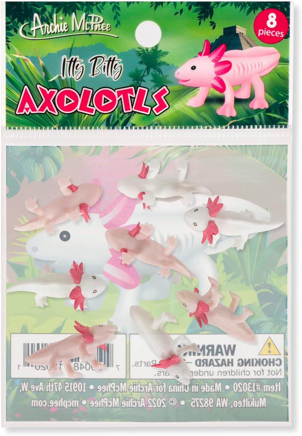 Itty Bitty Axolotls - Set of 8