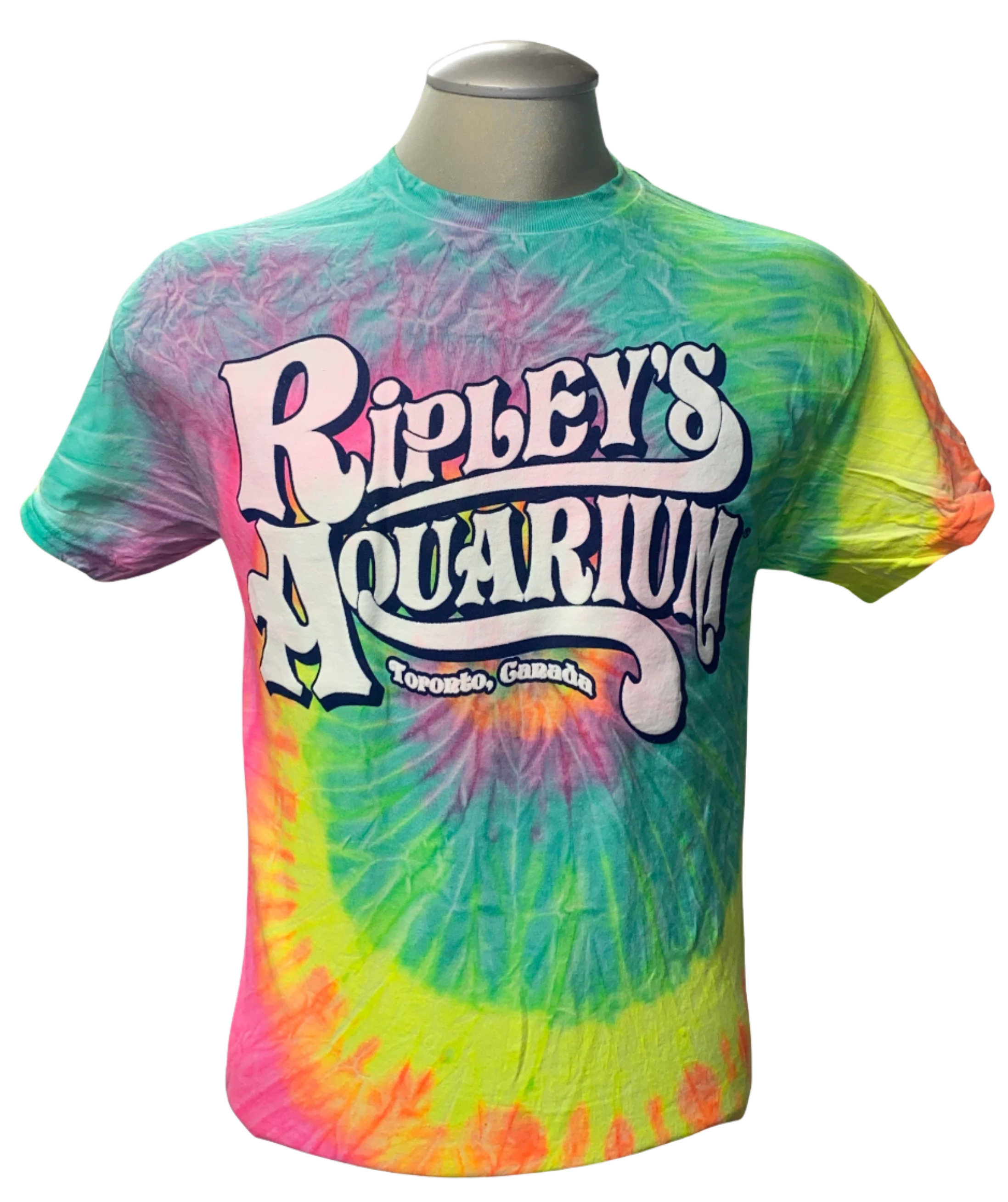 Puff Script Tie Dye Tee
