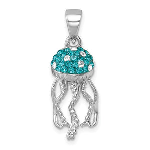 Sterling Silver Jellyfish Pendant