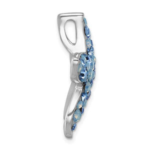 Mixed Crystal Starfish Pendant