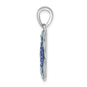 Sterling Silver Angelfish Pendant