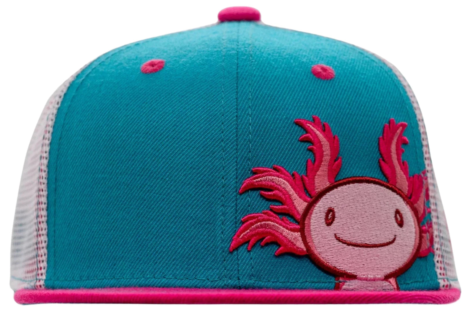 Kids Axolotl Snapback Hat