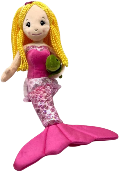 17" Mermaid with Turtle