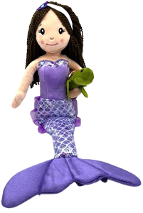17" Mermaid with Turtle