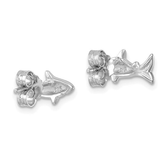 Shark Post Earrings