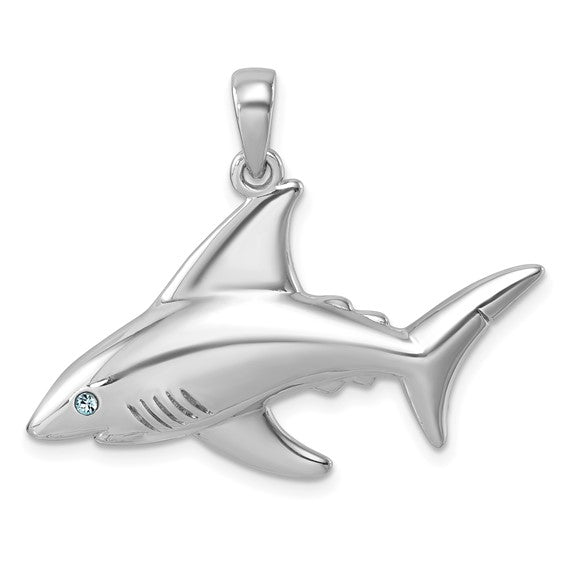 Large Shark Pendant