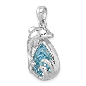 Dolphin Wave Pendant