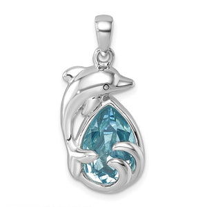 Dolphin Wave Pendant