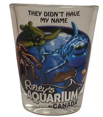Ripley's Name Shot Glass
