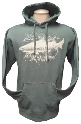 Double Exposure Shark Hoodie