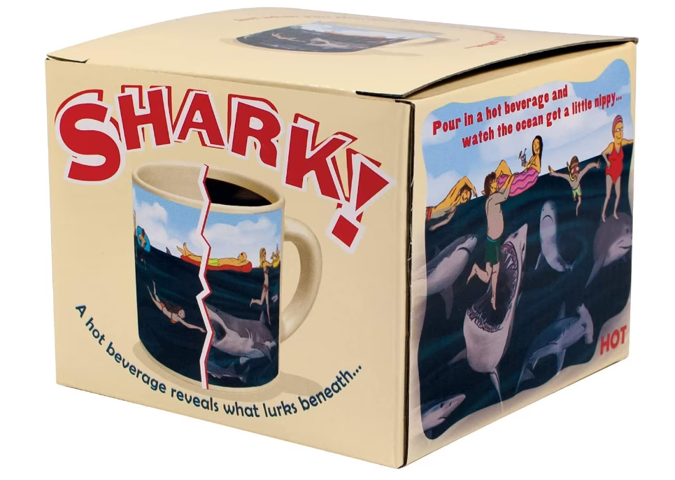 Shark Attack Color Change Coffee Mug
