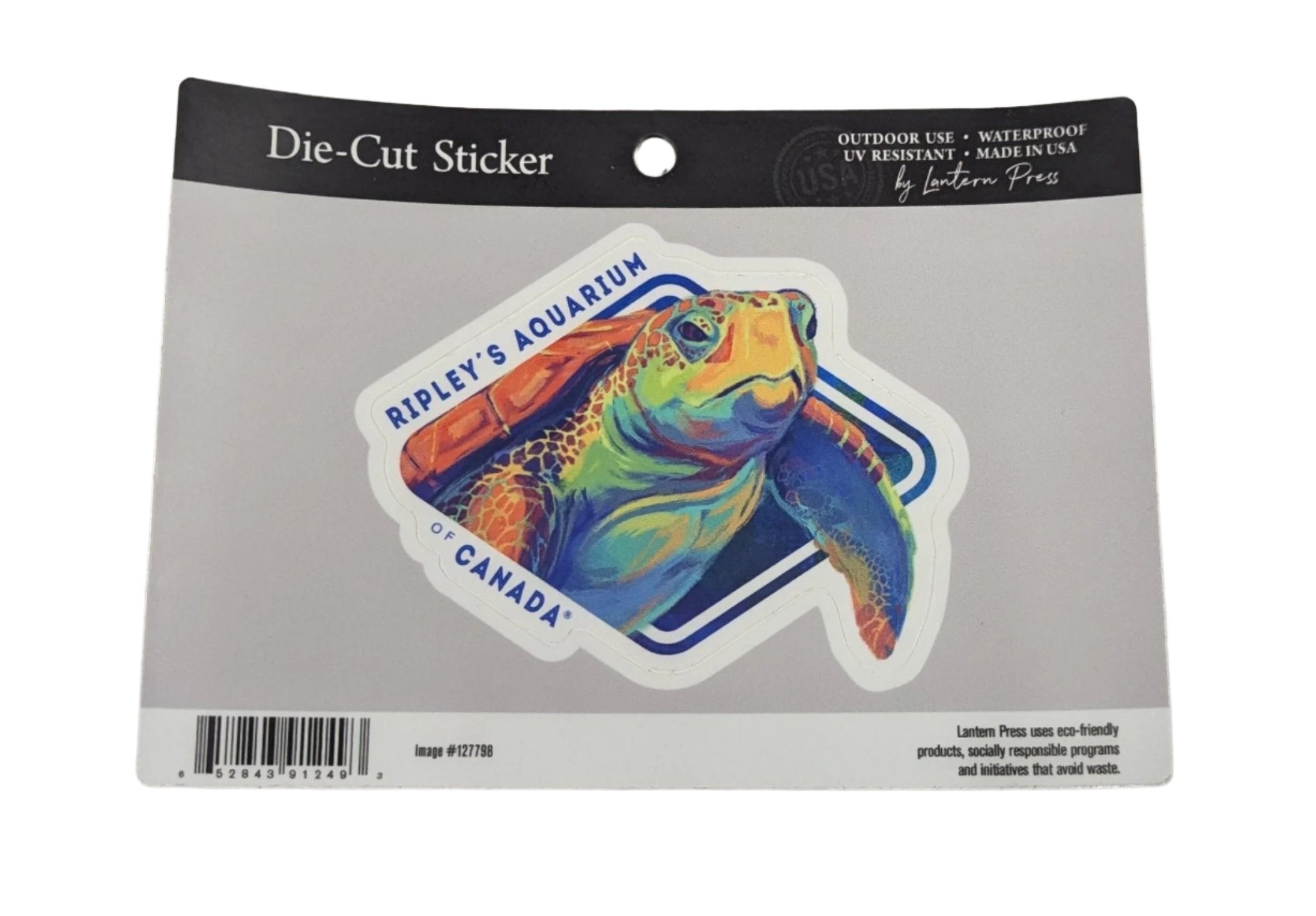Dye Cast Sticker (Turtle)