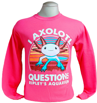 I Axolotl Questions Crew Neck