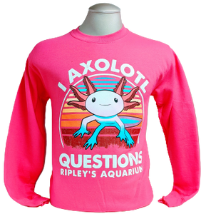 I Axolotl Questions Crew Neck