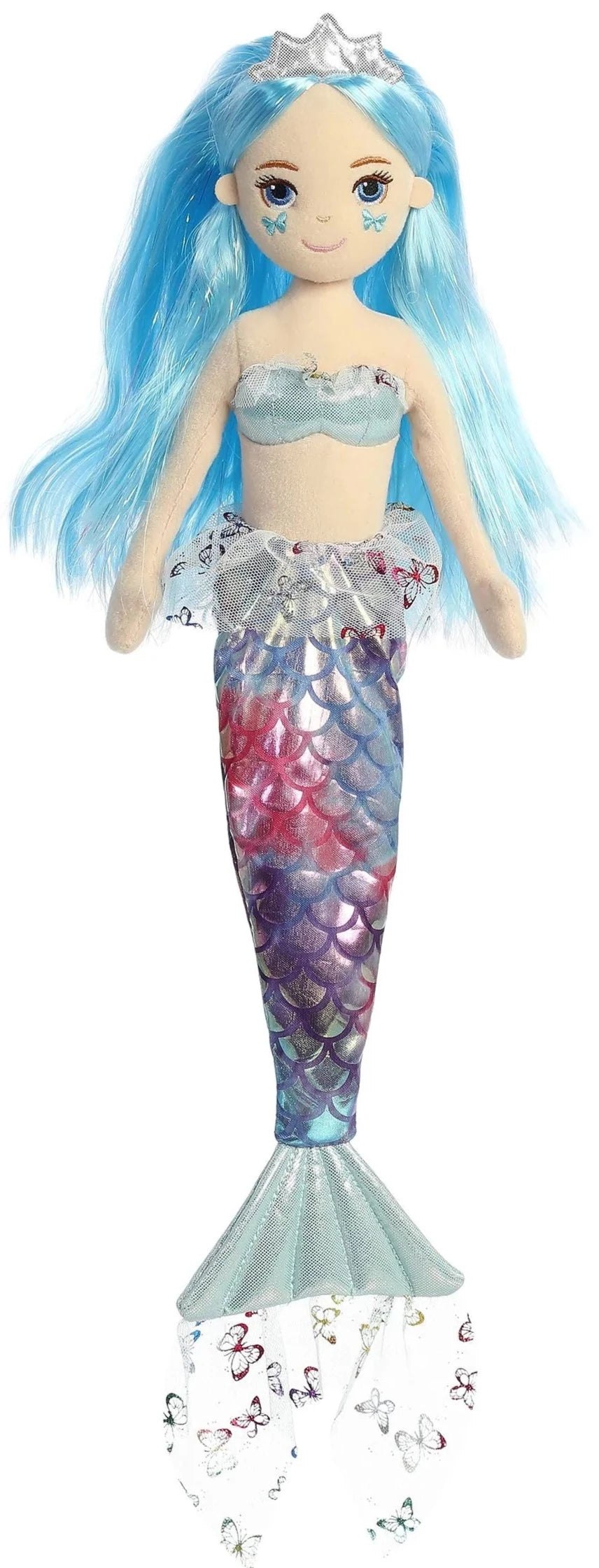 18" Sea Sparkle Mermaid - Butterfly