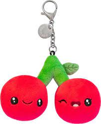Cherries Squishable Key Chain
