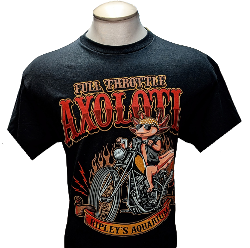 Full Throttle Axolotl Motorbike Tee
