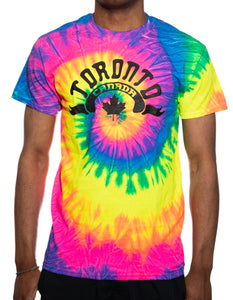 Neon Rainbow Tie Dye Tee