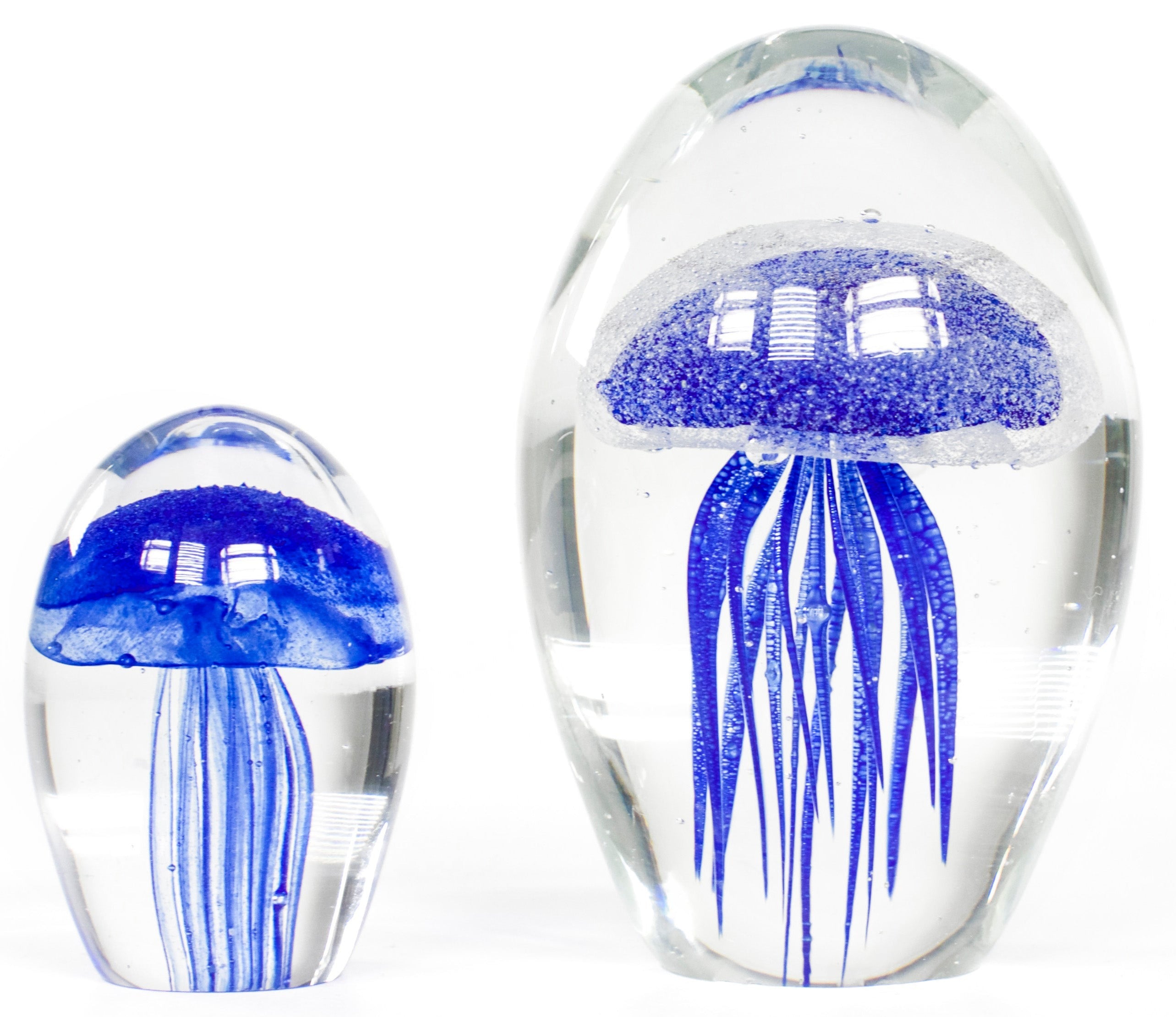Blue Jelly Paperweight