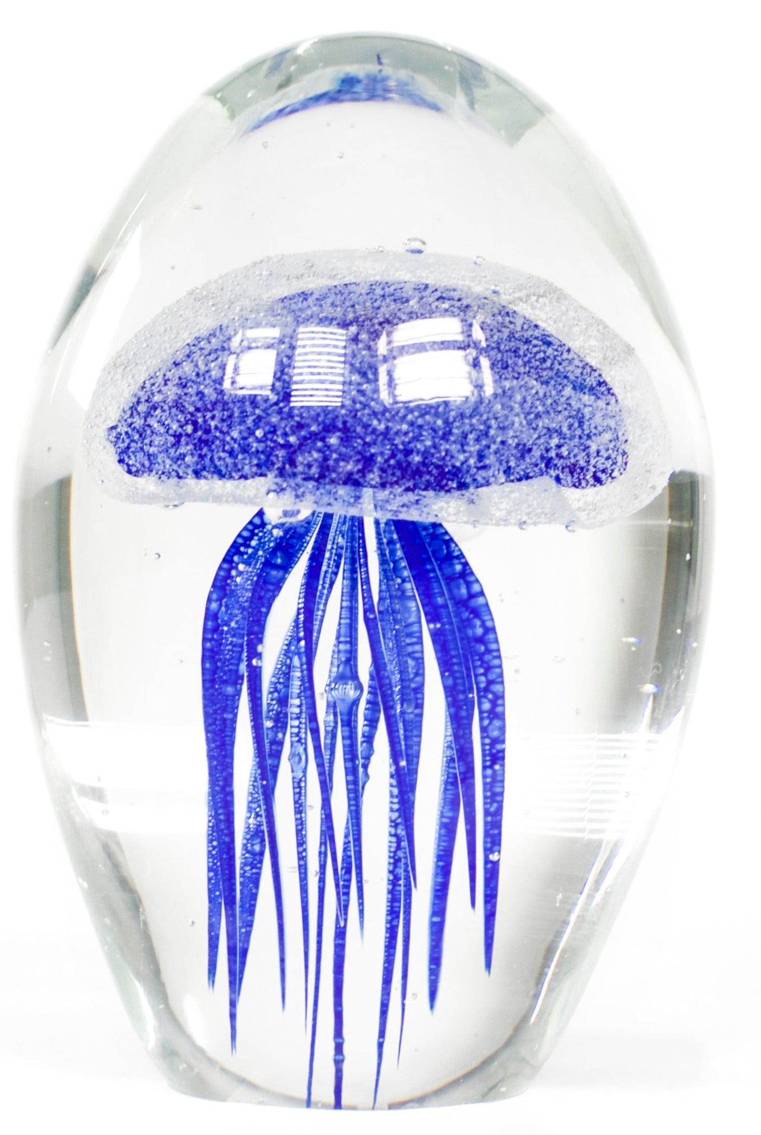 Blue Jelly Paperweight