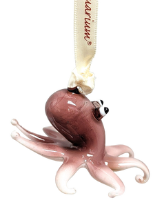 Octopus Glass Ornament