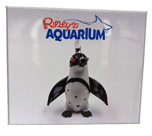 Penguin Glass Ornament