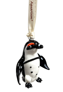 Penguin Glass Ornament