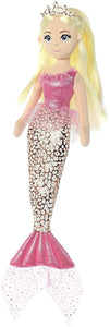 18" Sea Sparkle Mermaid - Pink Cheetah