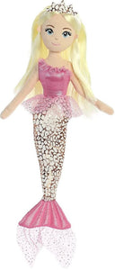 18" Sea Sparkle Mermaid - Pink Cheetah