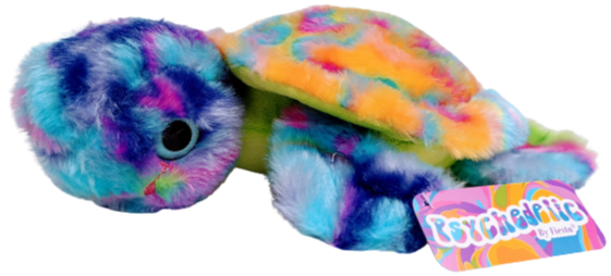 12" Psychedelic Turtle