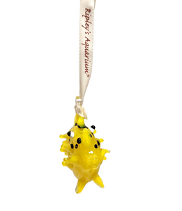 Puffer Fish Glass Ornament