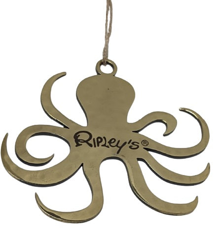 Ripley's Stainless Steel Ornament - Octopus