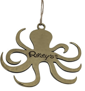 Ripley's Stainless Steel Ornament - Octopus