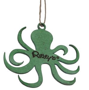 Ripley's Stainless Steel Ornament - Octopus