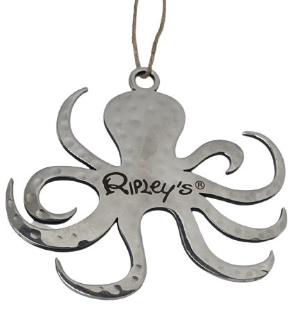 Ripley's Stainless Steel Ornament - Octopus
