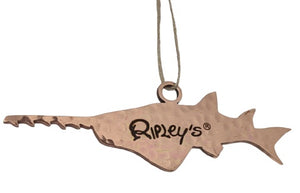 Ripley's Stainless Steel Ornament - Sawfish