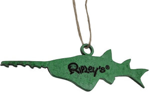 Ripley's Stainless Steel Ornament - Sawfish