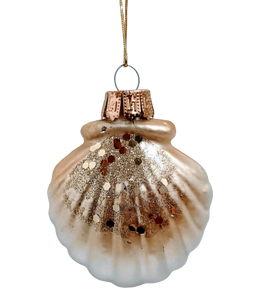 Gold Seashell Ornament