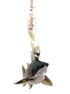 Shark Glass Ornament