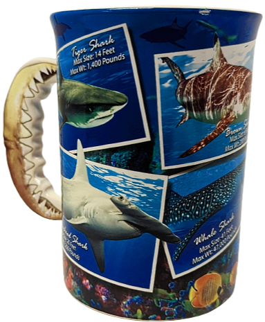 Shark Jaw Handle Mug
