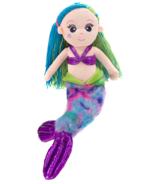 17" Psychedelic Mermaid
